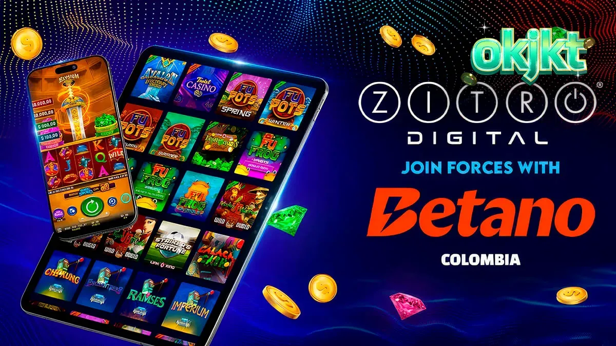 Tampilan antarmuka permainan slot Zitro Digital pada platform Betano